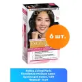 L'Oreal Paris Excellence стойкая крем-краска для волос, 1.00 Черный - 6 шт