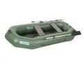 Лодка гребная под мотор Лоцман Профи 300 ВНД, зеленый