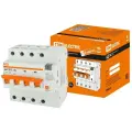 Дифференциальный автомат TDM ELECTRIC АД14 4П 30 мА C 4.5 кА AC 1 шт.