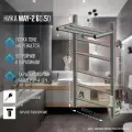 Полотенцесушитель электрический Ника Way 2 60/50, с полкой, хром