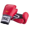 Перчатки боксерские тренировочные Everlast PU Pro Style Anti-MB красные, 12 унций
