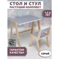 Детский растущий стул и стол мольберт