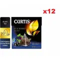 Чай черный Curtis Blue Berries Blues ягодный 20 пирамидок 12 упаковок