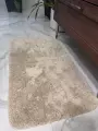 Коврик для ванной и туалета Микрофибра 60х90 см, бежевый, небольшой