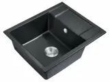 Мойка для кухни Milacio Navarra 60 Cuarzo черный матовый