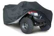 Защитный чехол-тент на квадроцикл AutoExpert P256-Black, цвет: черный, 256х110х120 см, водонепроницаемый