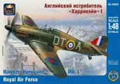 Английский истребитель Хоукер «Харрикейн» Mk.IA (1/48) 48026 ARK
