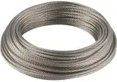 Трос нержавеющий 2 мм ACR 7Х7 (усилие разрыва 237КГ) 60м
