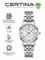 Наручные часы Certina, серебристый