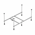 Каркас для ванны AM.PM, 120х70 см, универсальный, на ножках, нержавеющая сталь