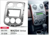 Переходная рамка 2-DIN для а/м MAZDA Verisa 2005+ CARAV 11-236