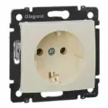 Розетка с заземлением Legrand Valena (5 шт.) 16А. Слоновая кость с заземлением 774320