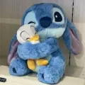Мягкая игрушка MINISO Лило и Стич, Stitch, плюш, полипропиленновый хлопок, 60 см
