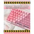 Кейкапы для механической клавиатуры - SnowPink, набор из 157клавиш