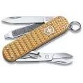 Складной нож Victorinox Classic Precious Alox, функций: 5, 58мм, золотистый , коробка подарочная [0.