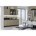 Кухонный гарнитур Николь 2,0м/900 (Холст латте)