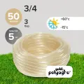 Шланг поливочный 3/4, 50 м пищевой, морозостойкий для полива сада и огорода Polyagro