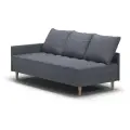 Кушетка WESTENY ART-313 левая 195x94x62, 90x190, 1 место, темно-серый велюр
