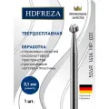 Фреза твердосплавная профессиональная HDFREZA для педикюра стопы 504R 141A HP 031 шар