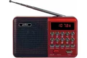 Perfeo Радиоприемник цифровой Palm FM, MP3, красный 30012773