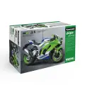 1/9 MENG Kawasaki Ninja ZX-10R Модель для сборки мотоцикла MT-007 Нецветная сборная фигурка на заказ Коллекционный подарок на день рождения, Зеленый
