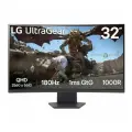 Монитор 31.5 LG UltraGear 32GS60QC-B black (VA,2560x1440,180Hz,1ms) (32GS60QC-B. ARUZ)