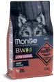 Корм сухой Monge Dog BWild LOW GRAIN для взрослых собак, низкозерновой, из мяса оленя 2,5 кг