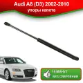 Упор капота для Audi A8 (D3), 2002-2010 / Газовые амортизаторы капота Ауди А8