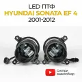 Противотуманные фары ПТФ Hyundai Sonata EF 4 тагаз (2001-2012) 50Вт