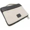 Сумка - чехол для ноутбука 13.3 и macbook air/pro 13, 14 дюймов, Bute Bag 13 Daisy by J.Audmorr, бежевая, коричневая, натуральная кожа, мужская и женская, подарочная упаковка