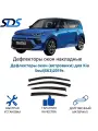 Дефлекторы окон Kia Soul(SK3)2019