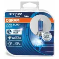 Лампа автомобильная галогенная OSRAM COOL BLUE BOOST Off Road H7 +50% 62210CBB-DUOBOX 12V 80W H7 5000K 2 шт.