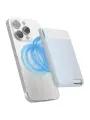 Elago магнитный бумажник (картхолдер) для iPhone, MagSafe Silicone Light Blue
