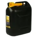 Канистра для бензина Oktan Дизель А1-01-17 автомобильная ГСМ 20 л пластиковая черная