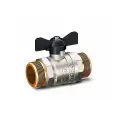 Кран шаровый  LD Pride 47.Н-Н.Б муфтовый (НР/НР), латунь     3.8 см 1 шт. Ду 15 (1/2) муфтовый (НР/НР)