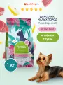 FLORIDA Сухой корм для взрослых собак малых пород с ягненком и грушей, Mini Adult Lamb, 1 кг