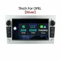 Магнитола R340 Opel Astra H Серебристая, Vectra, Corsa, Meriva с Android 14, Carplay + Android Auto