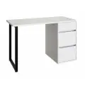 Стол письменный С-401 Compass, 120х76х55, с тремя ящиками, белый структурный/меренга
