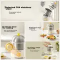 Joyoung Egg Cooker, Timer, Auto Shut-Off, Small Stainless Steel Multifunctional Portable Electric Steamer, Double-Layer Egg Cooking Breakfast Maker GE320B