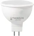 Лампа LED Thomson GU5.3, рефлектор, 10Вт, 3000К, белый теплый