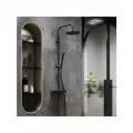 Душевая система Damixa Scandinavian Pure, с термостатом, черный
