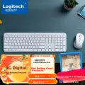 Комплект комбинированная клавиатура и мышь Logitech MK950, белый, Bluetooth, серия Premium