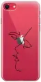Силиконовый чехол на Apple iPhone SE (2022) / SE (2020) / 8 / 7 / Эпл Айфон СЕ 2022 / СЕ 2020 / 8 / 7 с рисунком Faces