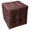 Пуф Квадро Велюр (400х400х420мм)