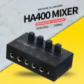 Студийный усилитель для наушников HA400 MICROAMP компактный 4-канальный усилитель для наушников с раздельными регулировками уровня выходов