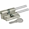 Цилиндровый механизм Kale kilit (Кале килит) под вертушку (дл. шток) 164 SX/81 (45+10+26) mm никель