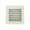 Вентиляционная решетка (Кремовый) с задвижкой 17x17