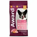 Сухой корм 12 кг с курицей и индейкой и морковью AWARD для взрослых собак средних пород, 1 упаковка