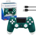 Беспроводной джойстик (геймпад) для PS4, Темно-зеленый / Bluetooth