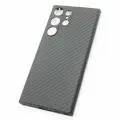 Кевларовый чехол на самсунг DiXiS Carbon Case для Samsung Galaxy S24 Ultra (BS24Ultra-0M) чёрный матовый